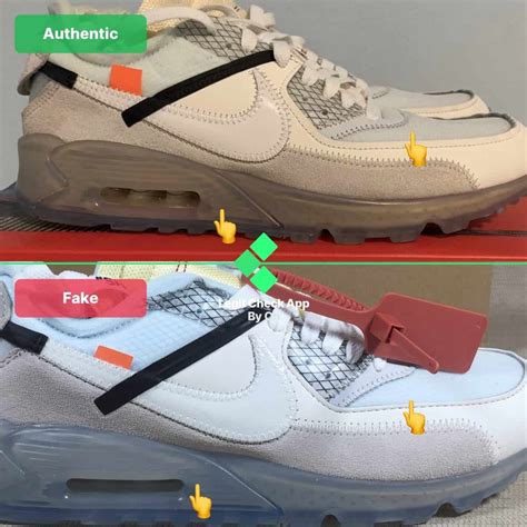 nike x off white air max 90 real vs fake|air max 90 stockx.